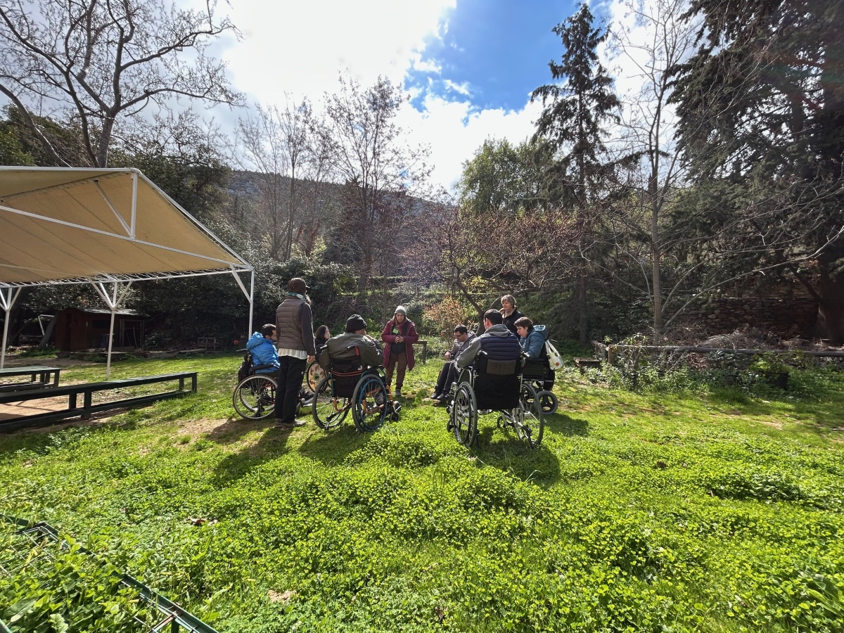 Το Εργαστήριο Κηπουρικής της Εταιρείας Προστασίας Σπαστικών/Πόρτα Ανοιχτή ξανά στο Αισθητικό Δάσος